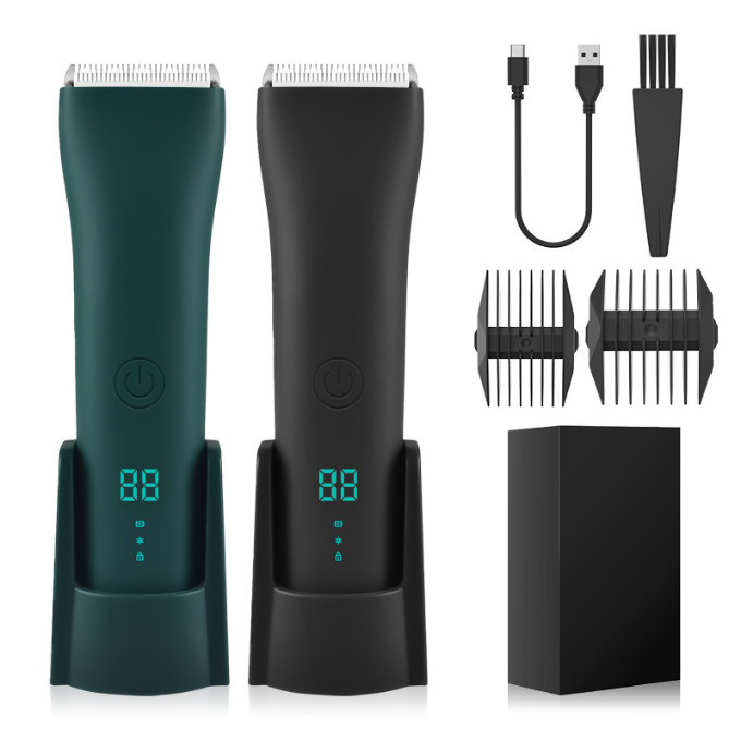 Hair Trimmer SkinSafe Waterproof Electric Body Hair Groomer Shaver  -W052