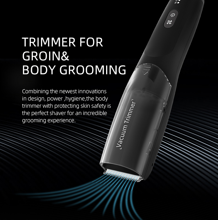 Electric Vacuum Hair trimmer