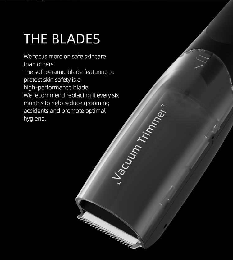 Electric Vacuum Hair trimmer