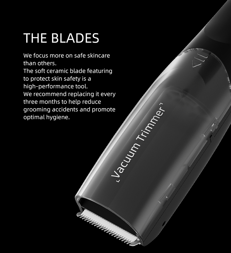 Electric Vacuum Hair trimmer