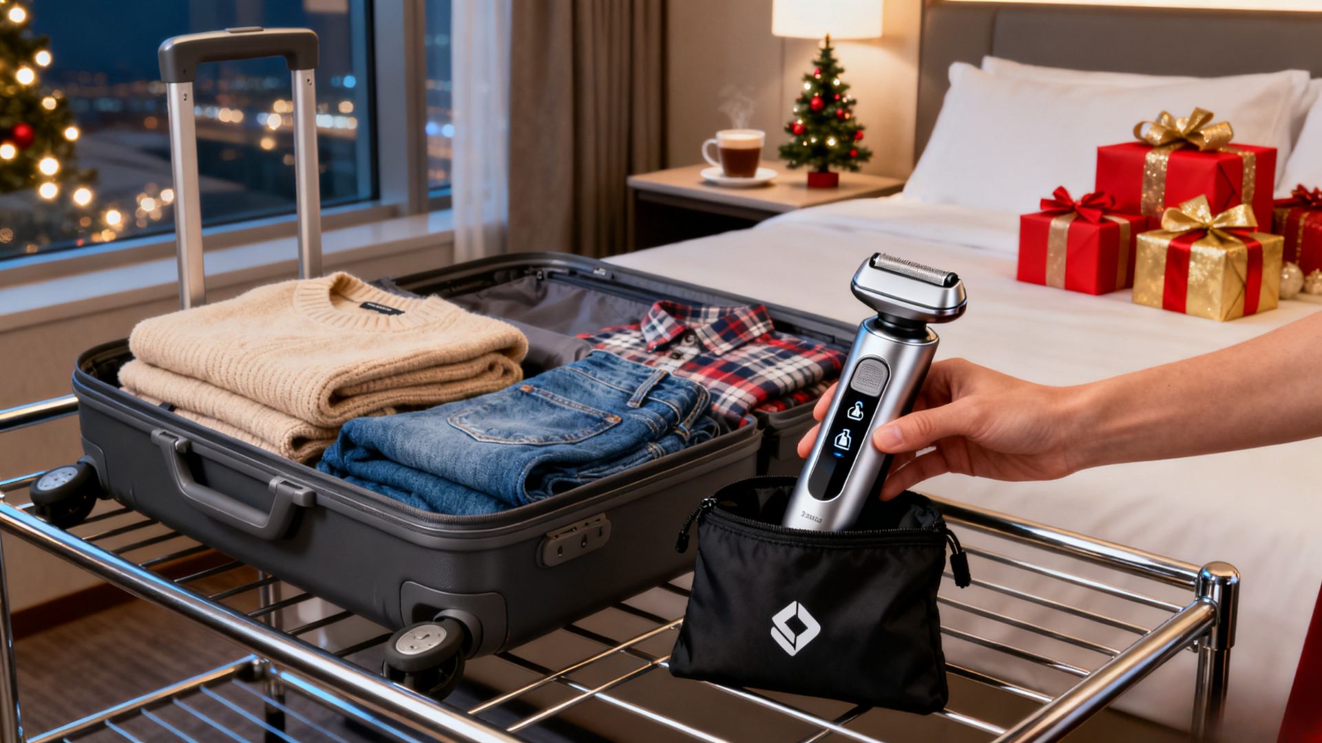 Traveling with a Body Groomer This Holiday? How to Pack It Safely
